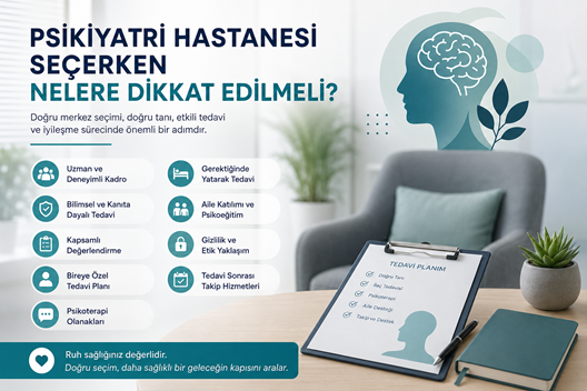 Psikiyatri Hastanesi Seçerken Nelere Dikkat Edilmeli?