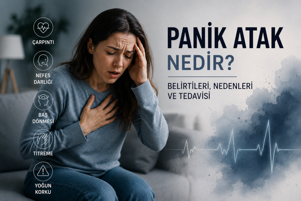 Panik Atak Nedir? Belirtileri, Nedenleri ve Tedavisi
